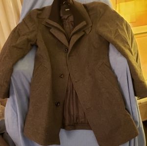 Boss Hugo Cashmere Wool Men's Coat